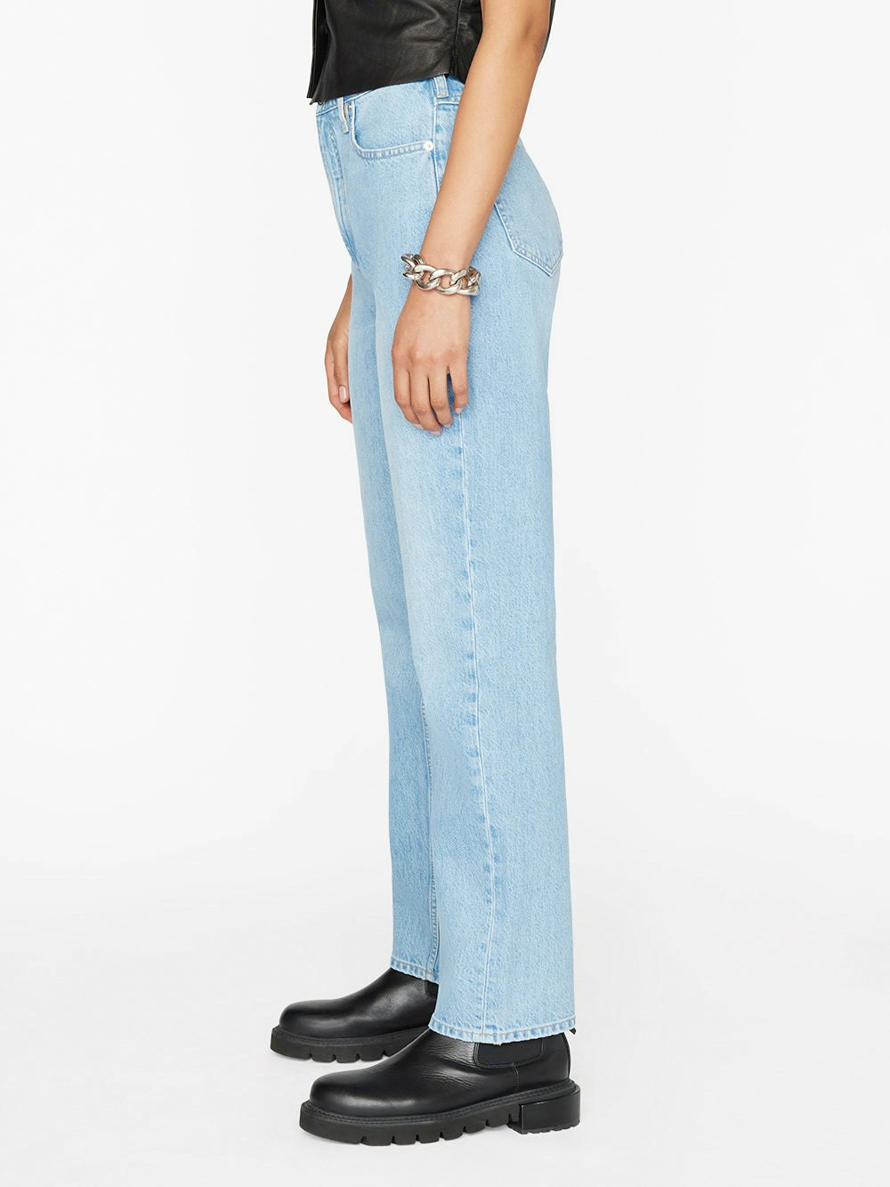 jeans side view